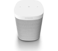 RRP £200 Boxed Sonos Play 1 White (Tested And Working)(Minor Marks)(Grade D) Ito67592/311693