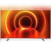 RRP £500 Boxed Philips 50 Inch Ultra Hd Tv With Ambilight 3