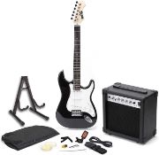 RRP £110 Boxed Rock Jam Full Size Electric Guitar Super Kit