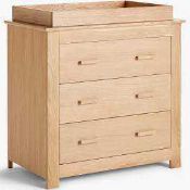 RRP £400 Boxed John Lewis Charlotte Oak Dresser (Part 2 Of Only)