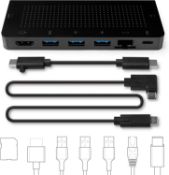 RRP £250 Lot To Contain 4 Boxed Twelvesouth Tech Accessories To Include 1X Staygo Usb C-Hub,Book-Arc