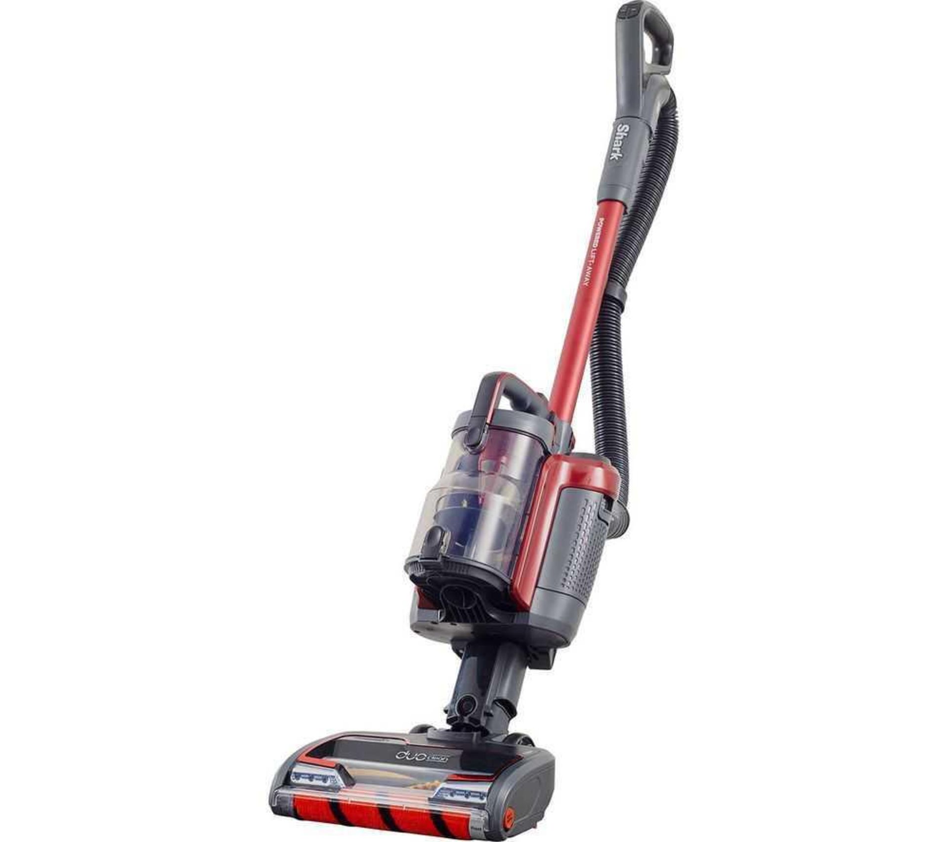 RRP £350 Boxed Shark Duoclean Corded Upright Vacuum Cleaner With Anti Hair Wrap