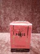 RRP £65 Brand New Boxed And Sealed 75Ml Bottle Of Yves Saint Laurent Paris Eau De Toilette Spray