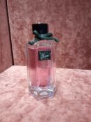 RRP £70 Unboxed 100Ml Tester Bottle Of Gucci Flora Gorgeous Gardenia Edt Spray Ex-Display