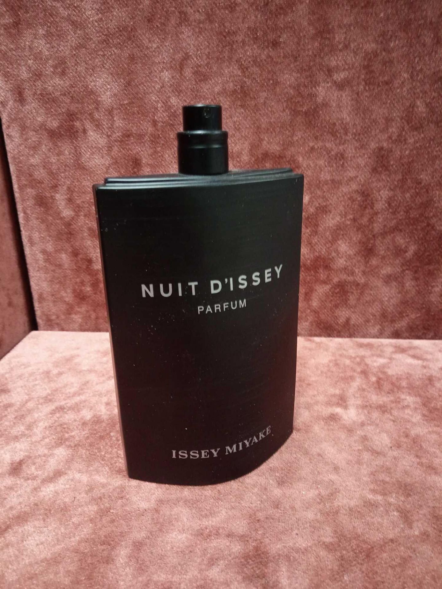 RRP £75 Unboxed 125Ml Tester Bottle Of Issey Miyake Nuit D'Issey Parfum Spray Ex-Display