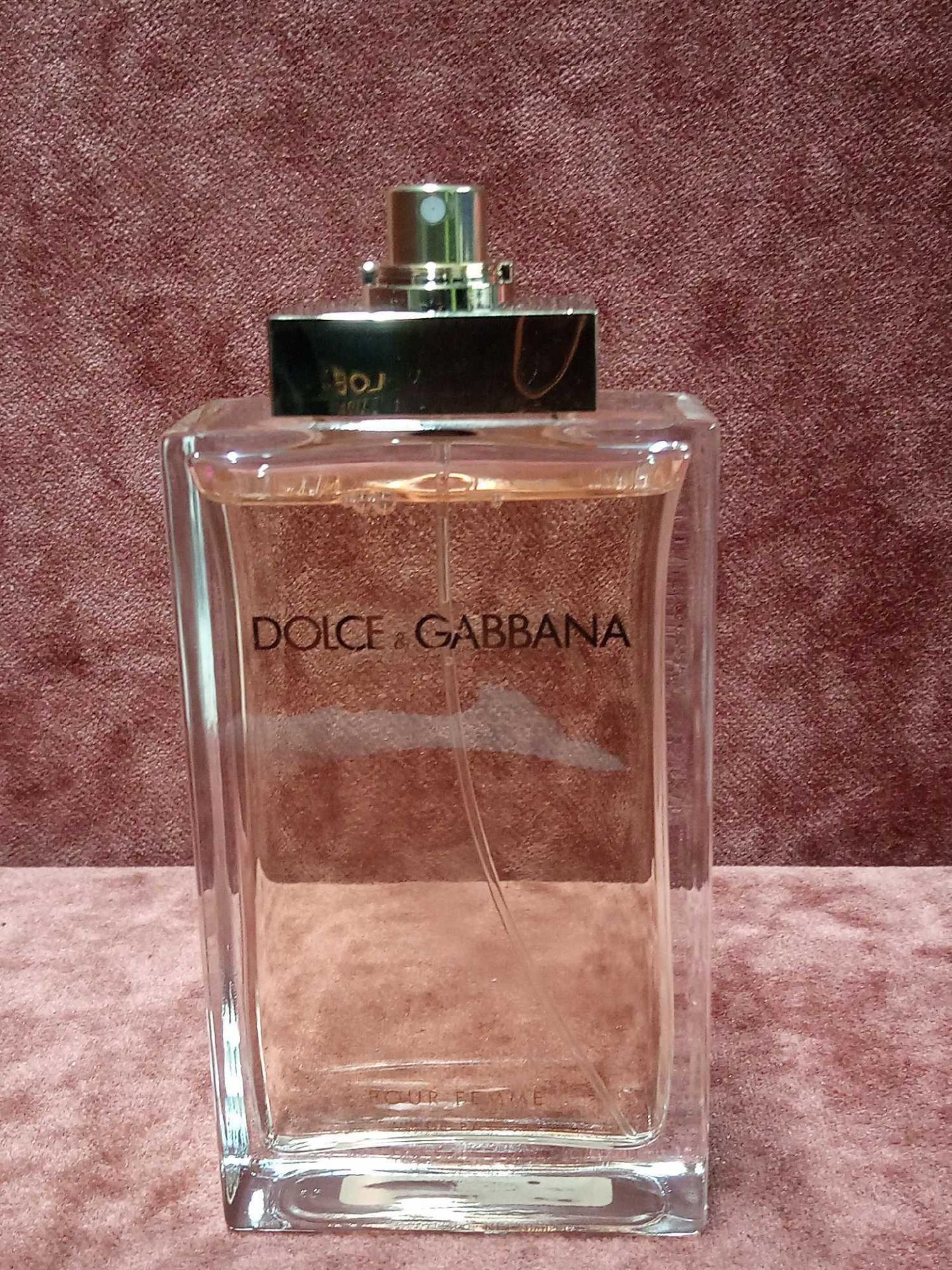 RRP £70 Unboxed 100Ml Tester Bottle Of Dolce And Gabbana Pour Femme Eau De Parfum Spray Ex-Display