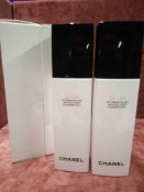 RRP £75 Lot To Contain Two Brand New Boxed Unused 150Ml Testers Of Chanel Paris L'Huile Anti-Polluti