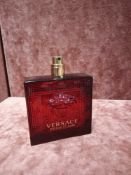 RRP £85 Unboxed 100Ml Tester Bottle Of Versace Eros Flame Eau De Parfum Spray Ex-Display