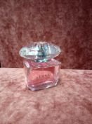 RRP £60 Unboxed 90 Ml Tester Bottle Of Versace Bright Crystal Eau De Toilette Spray Ex-Display