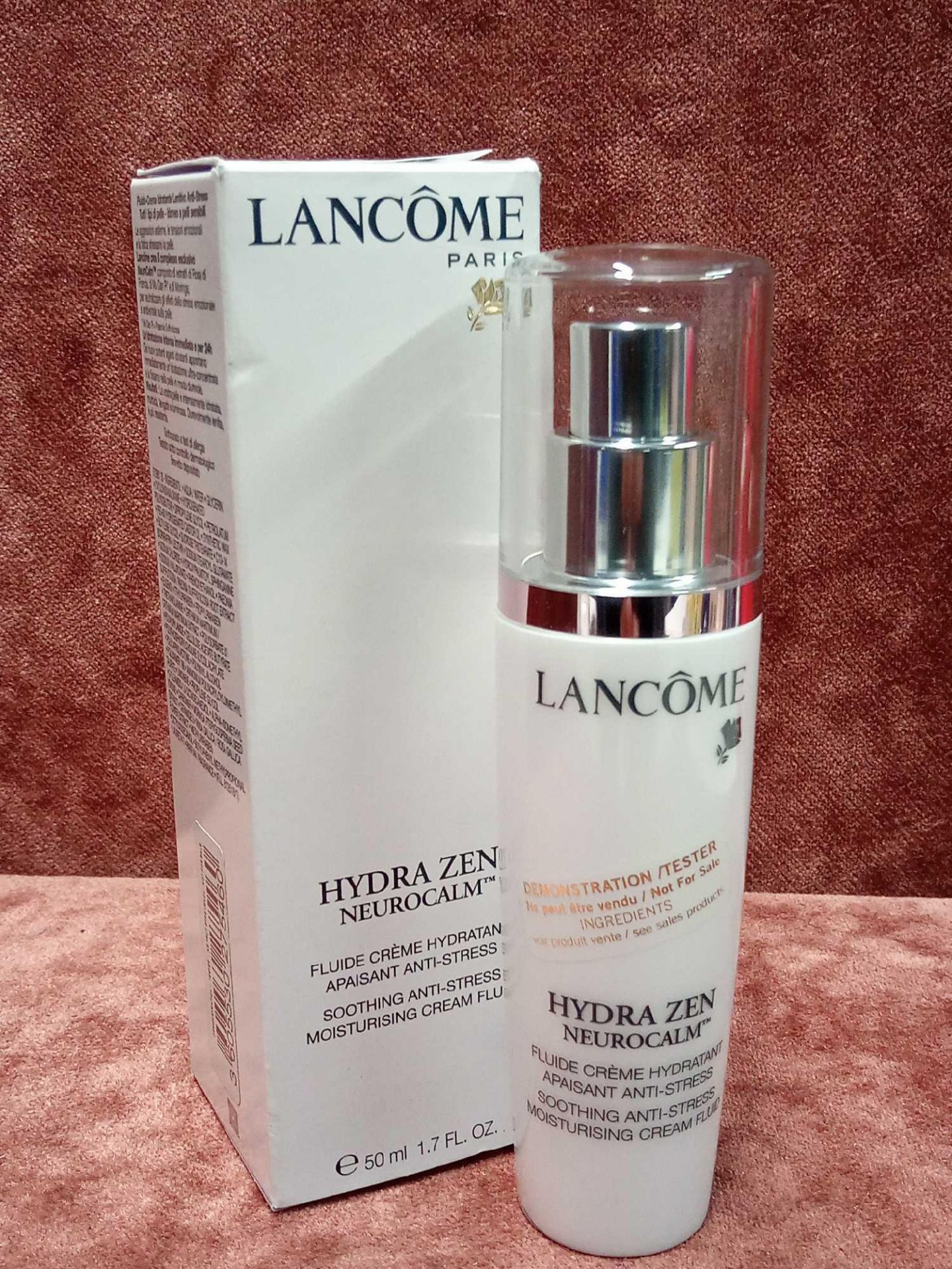 RRP £50 Brand New Boxed Lancome Paris Hydra Zen Neurocalm Soothing Anti Stress Moisturising Cream Fl