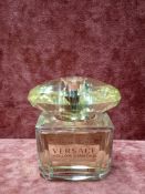 RRP £70 Unboxed 90 Ml Tester Bottle Of Versace Yellow Diamond Edt Spray Ex Display