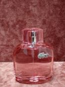 RRP £55 Unboxed 90Ml Tester Bottle Of Lacoste 1.12.12 Pour Femme Eau De Toilette Spray Ex-Display