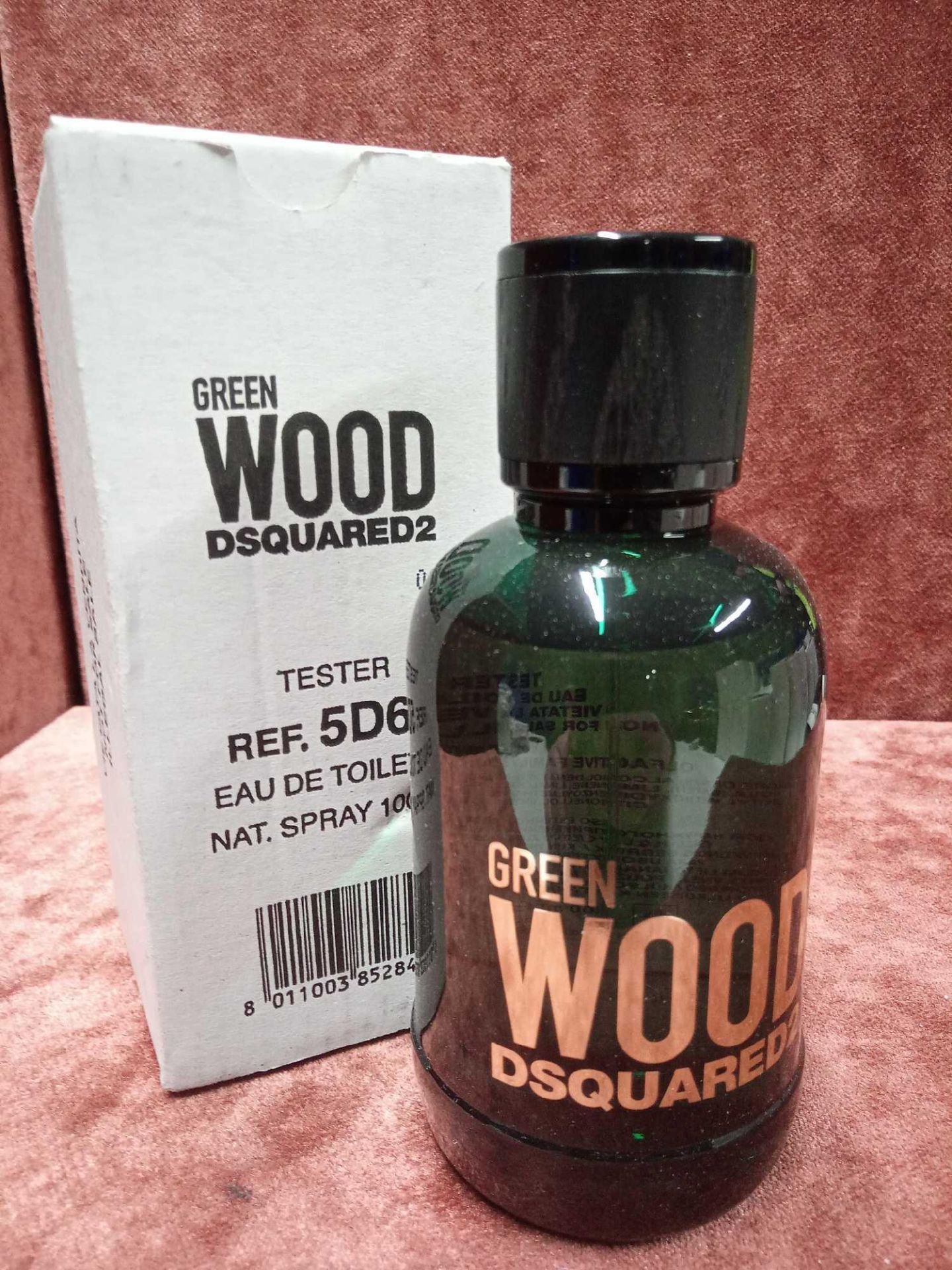 RRP £75 Boxed 100Ml Tester Bottle Of Dsquared2 Wood Green Edt Spray