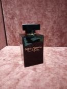 RRP £80 Unboxed 100Ml Tester Bottle Of Dolce And Gabbana The Only One Eau De Parfum Intense Spray Ex