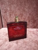 RRP £85 Unboxed 100Ml Tester Bottle Of Versace Eros Flame Eau De Parfum Spray Ex-Display