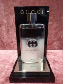 RRP £70 Unboxed 90Ml Tester Bottle Of Gucci Guilty Eau Edt Spray Ex-Display