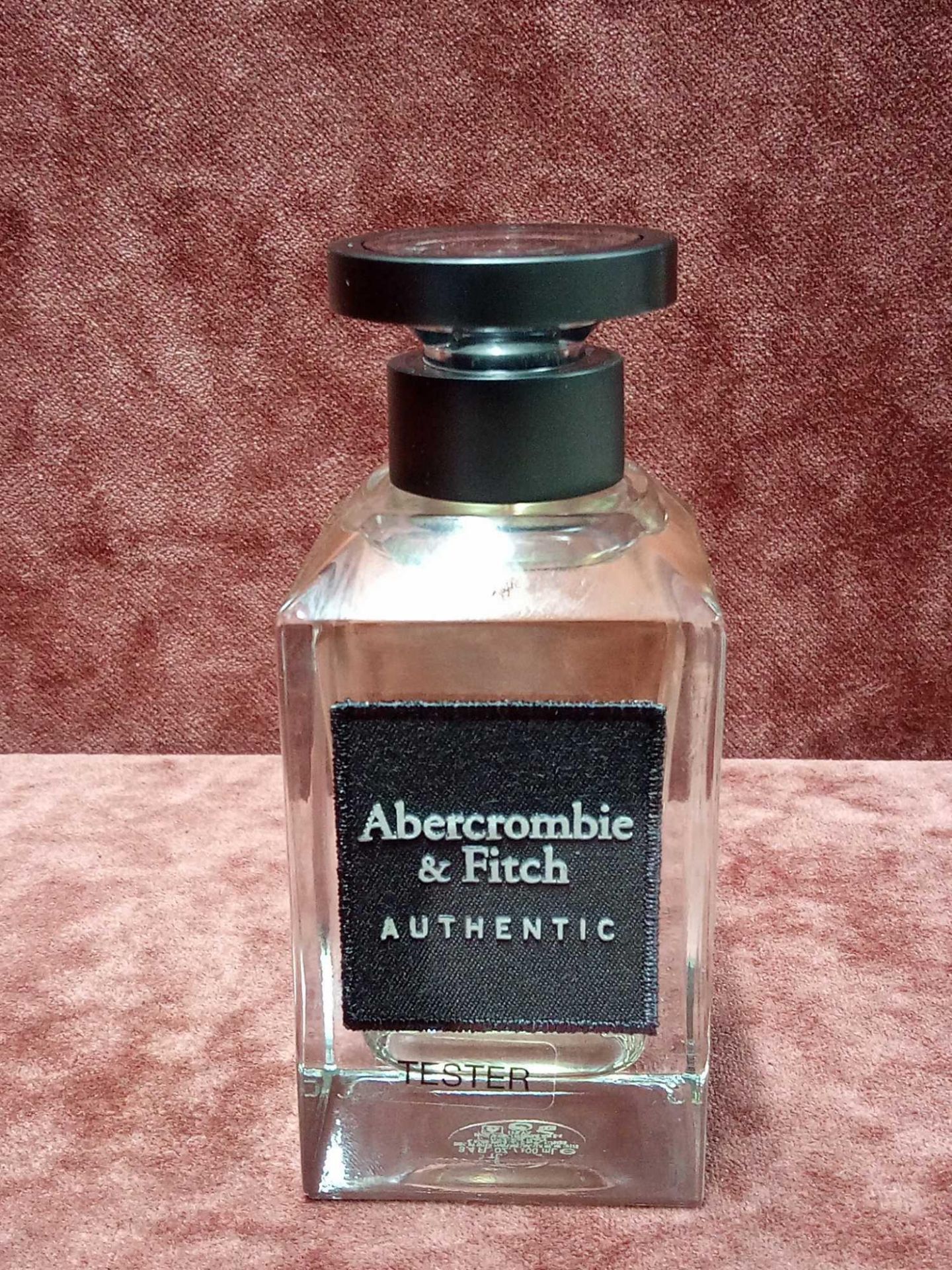 RRP £70 Lot To Contain 2 Unboxed 100Ml Tester Bottles Of Abercrombie And Fitch Authentic Eau De Toil