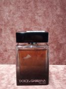 RRP £75 Unboxed 100Ml Tester Bottle Of Dolce And Gabbana Eau De Parfum Spray Ex-Display