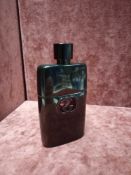 RRP £80 Unboxed 90 Ml Tester Bottle Of Gucci Guilty Intense Eau De Toilette Spray Ex-Display