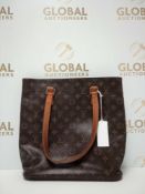 RRP £1100 Louis Vuitton Vavin Monogram Canvas Vachetta Shoulder Bag Aao3012 , Grade B (Appraisals