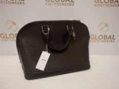 RRP £1050 Louis Vuitton Elma Pm Brown Calf Leather Bag (Aao7668)Grade A