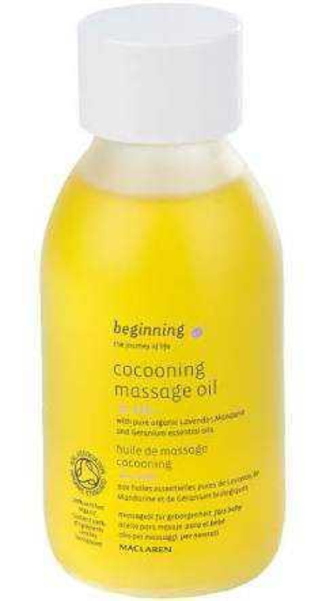 Pallet 6 Combined RRP £9620 Pallet To Contain 1603 Maclaren Organic Cocooning Massage Oil For Baby 1