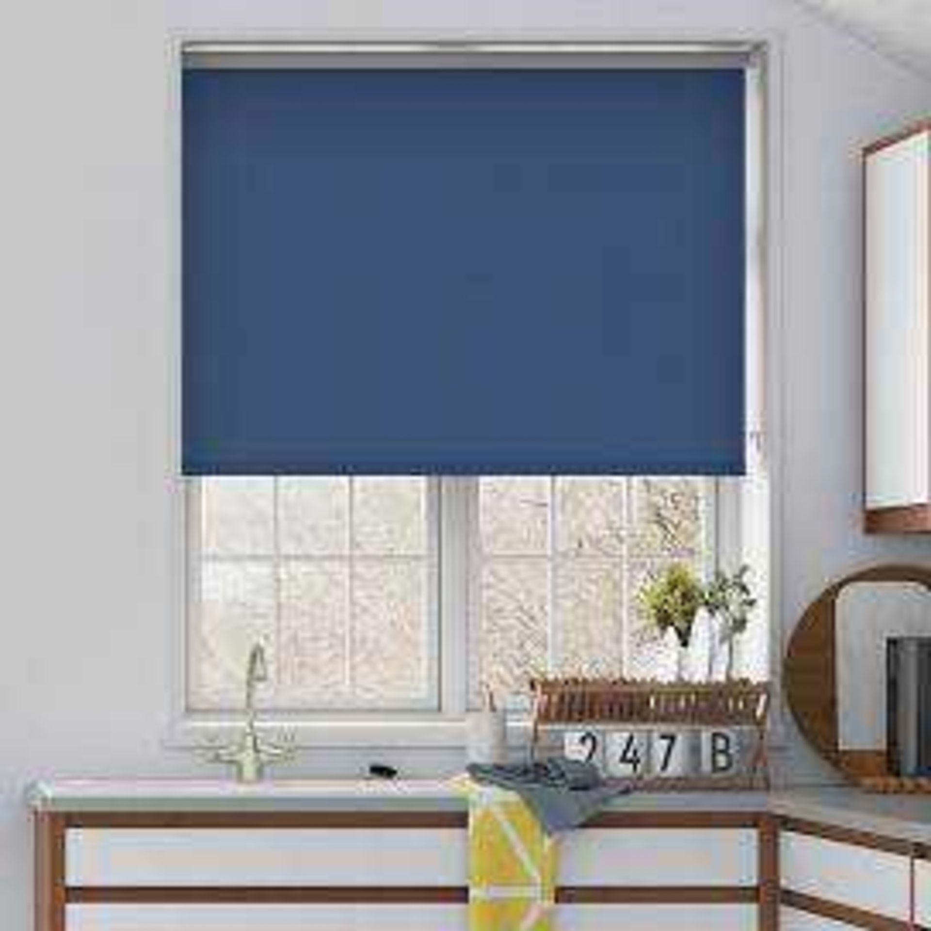 Pallet 2 Combined RRP £3420 Pallet To Contain 380 Round Uni Roller Blind Blue 122X160Cm This Is - Image 2 of 2
