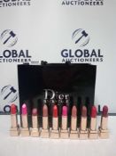 RRP £140 Gift Bag To Contain 10 Ex Display Testers Of Yves Saint Laurent Lipsticks In Assorted Colou