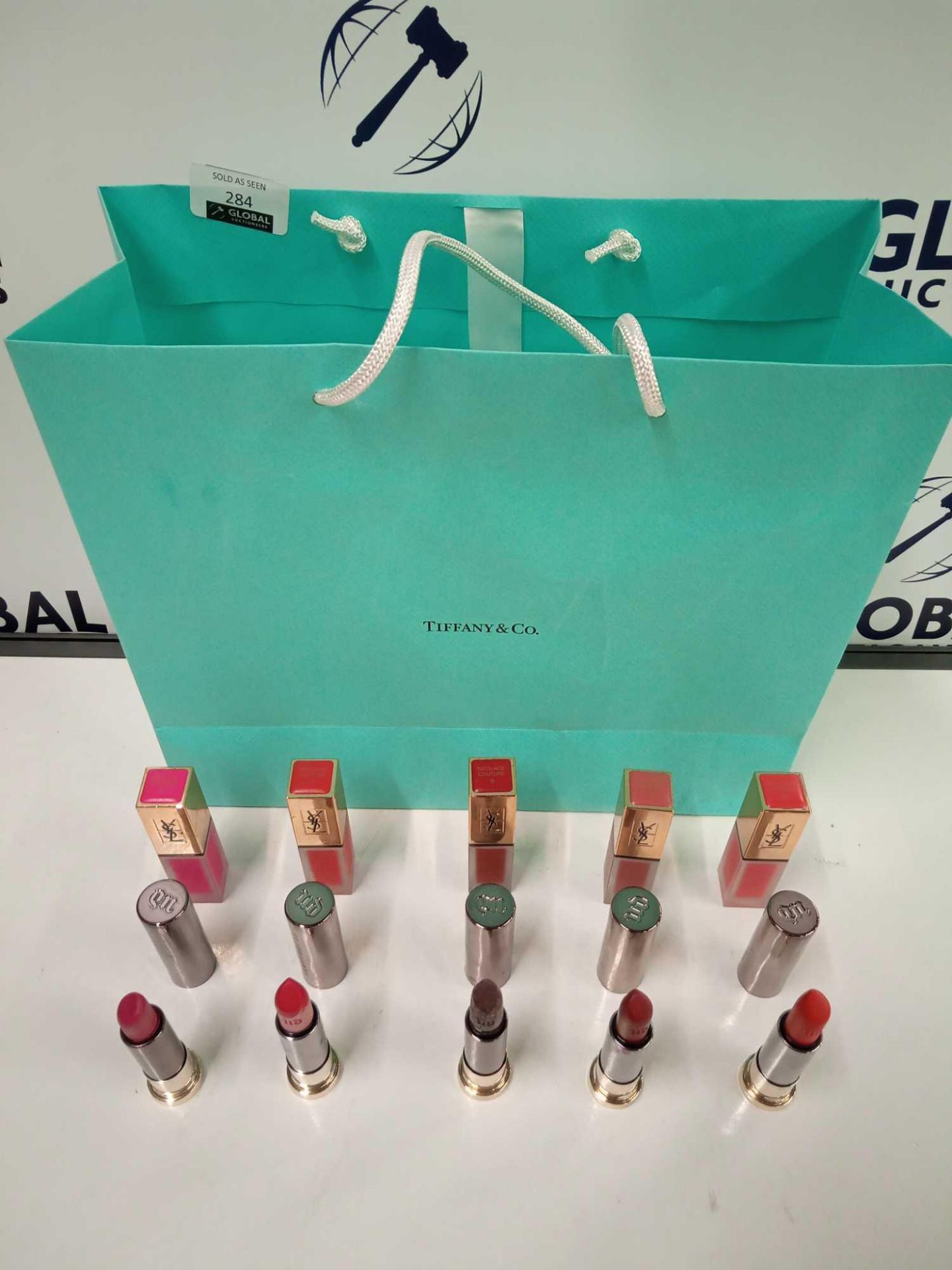 RRP £130 Gift Bag To Contain 10 Ex Display Testers Of Ysl And Urban Decay Vice Lipsticks - Image 2 of 2