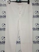 RRP £500 Lot To Contain 50 Brand New Bagged Sealed And Tagged Jacamo Gentleman's White Thermal Pants