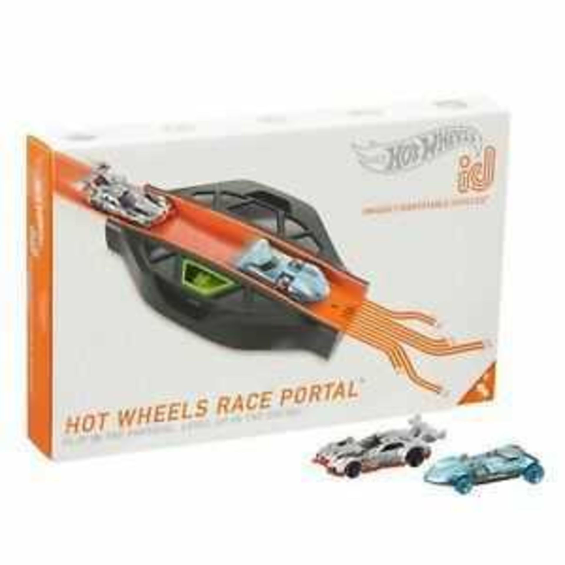 RRP £150 Lot To Contain 3 Brand New Boxed Hot Wheels Id Race Portals