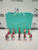 RRP £130 Gift Bag To Contain 10 Ex Display Testers Of Ysl And Urban Decay Vice Lipsticks