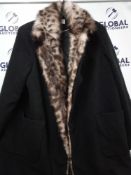 RRP £750 Lot To Contain 10 Ladies Helene Berman Faux Fur Coats Sourced From Designer Fashion Outlets