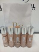 RRP £150 Gift Bag To Contain 5 Testers Of Clinique Beyond Perfecting Foundation And Concealer In Ass
