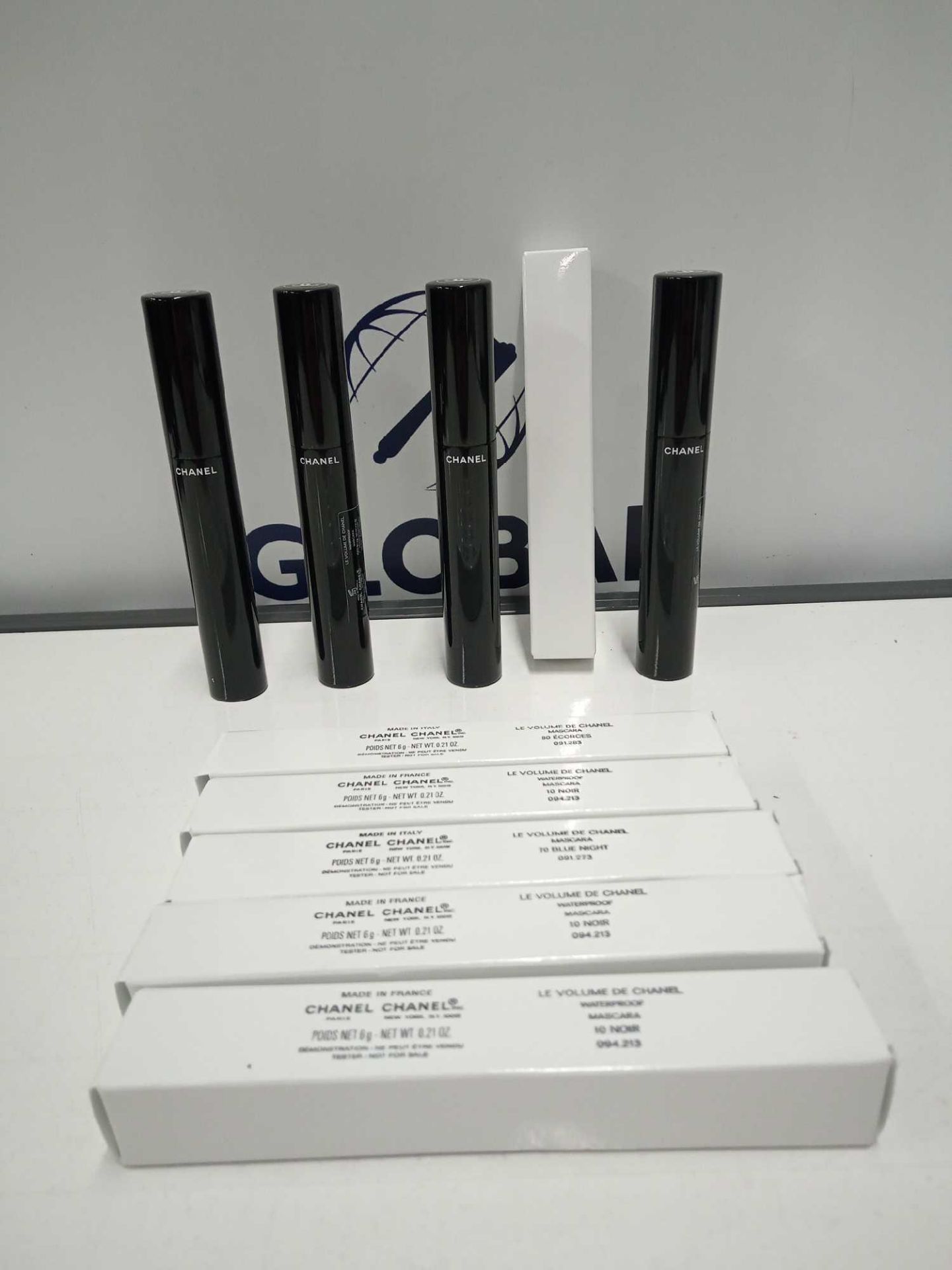 RRP £120 Lot To Contain 4 Brand New Boxed Unused Testers Of Chanel Paris Le Volume Mascaras