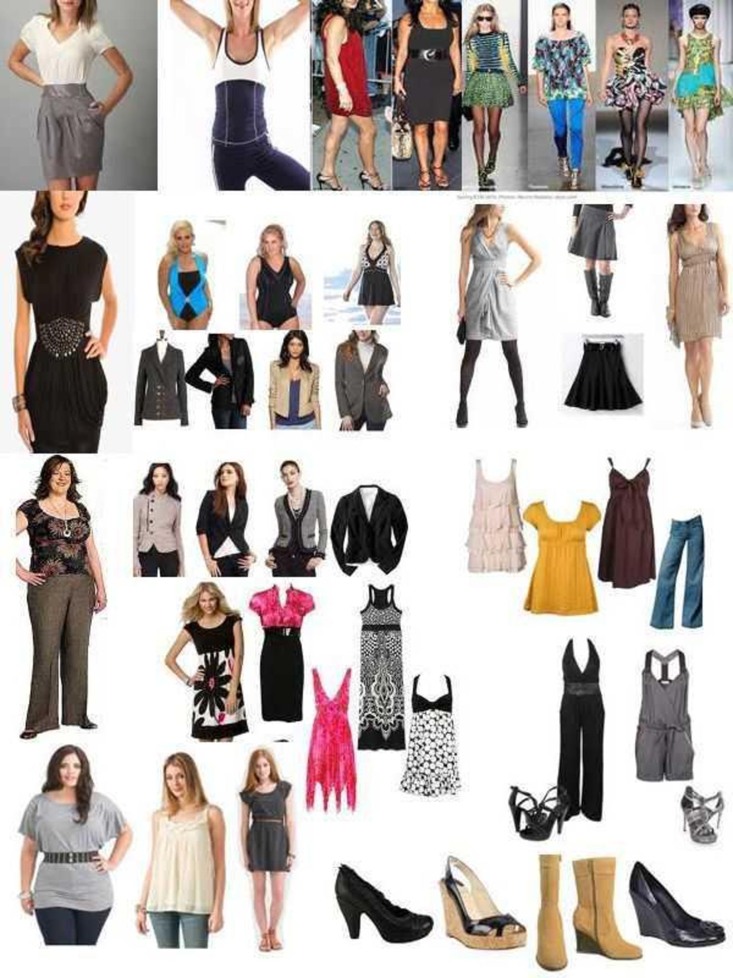 RRP £1500 Lot To Contain 50 Unbagged Mostly Tagged Assorted Ladies Fashion To Include Pants, Jackets