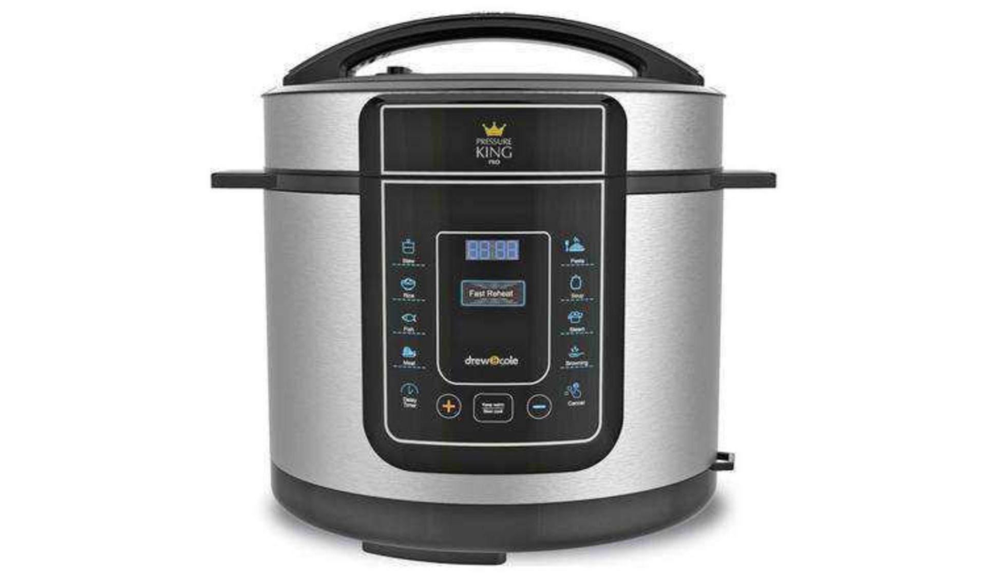 Combined RRP £110 Lot To Contain Boxed 8 In 1 Digital Pressure Cooker & Boxed 3 In 1 Cookshop Blende