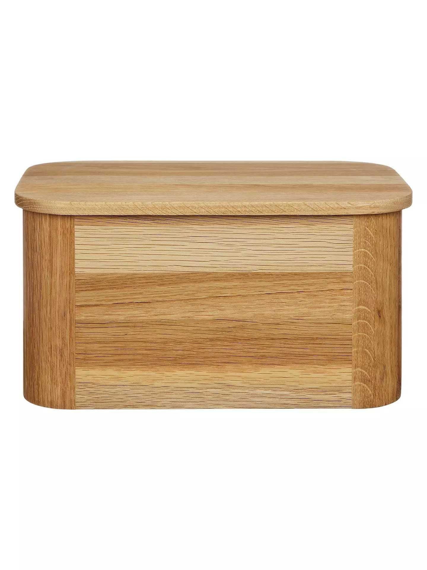 Combined RRP £195 Lot To Contain Three Bagged John Lewis Oak Bread Bins - Image 3 of 3