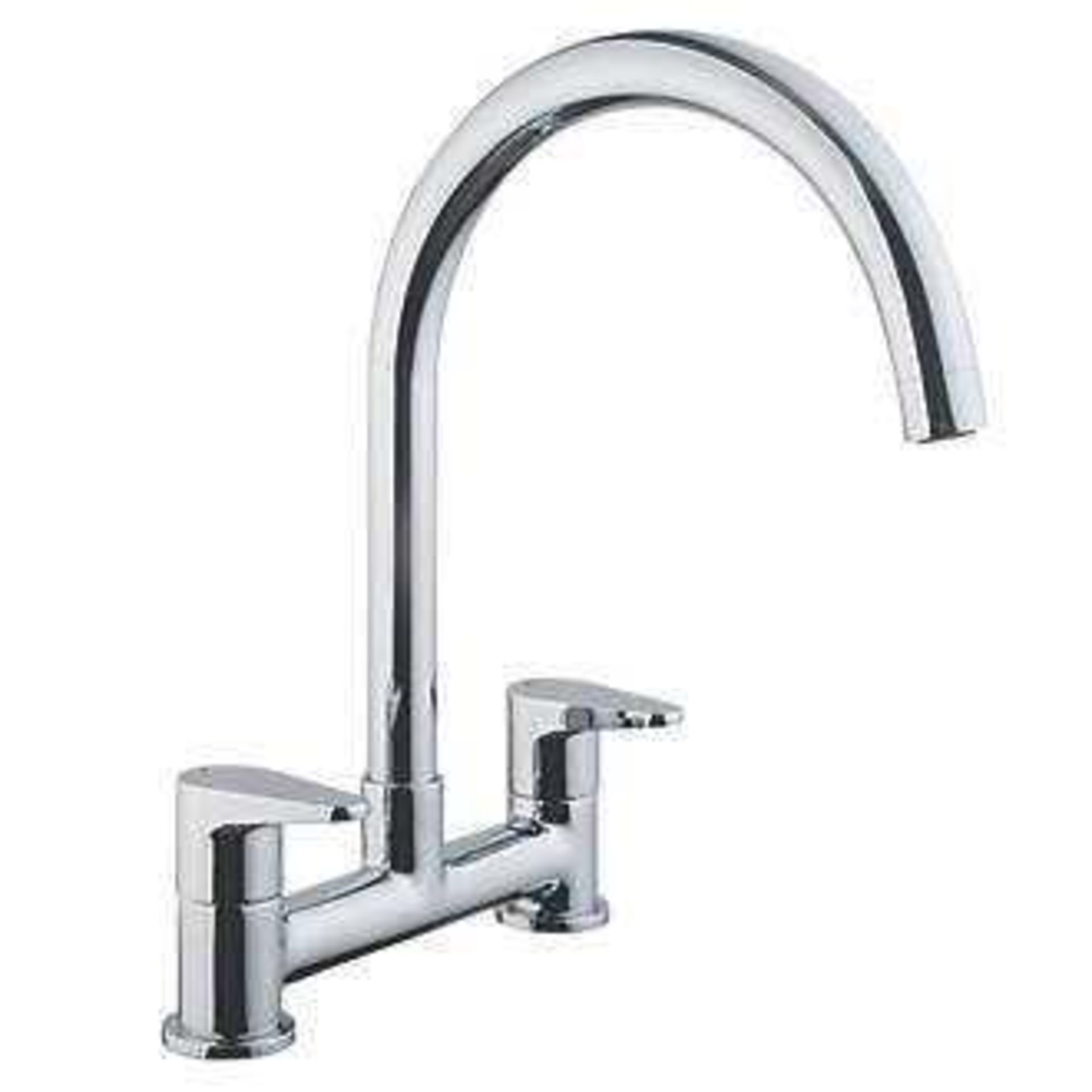 Combined RRP £170 Lot To Contain 3 Boxed Assorted Cooke & Lewis Stainless Steel Lever Taps - Image 2 of 3