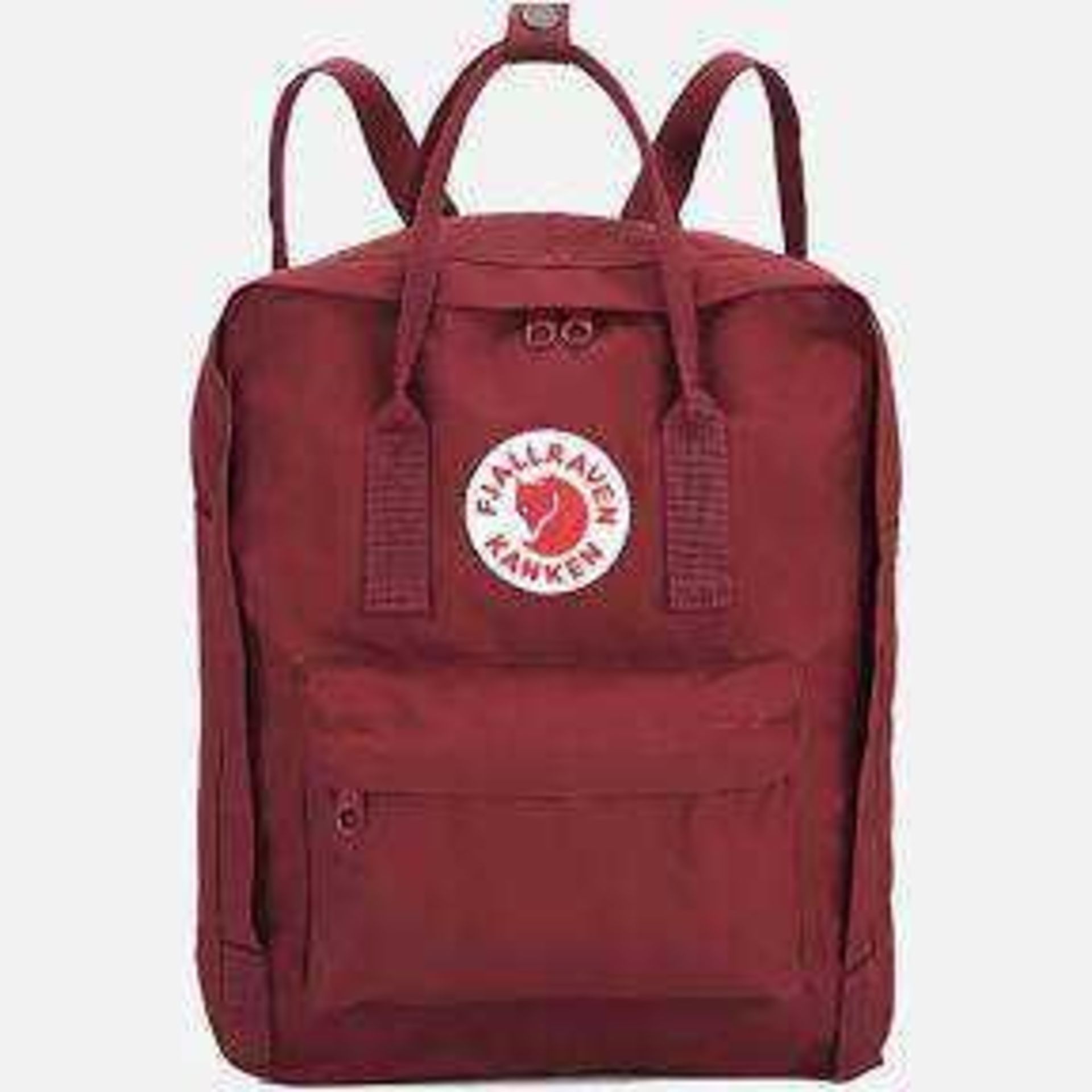 Combined RRP £180 Lot To Contain Bagged Barbour Eadan Holdall In Sage & Unbagged Kanken Crimson Red - Image 2 of 2