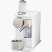 RRP £200 Boxed Delonghi Nespresso Lattissima One Coffee Machine in White