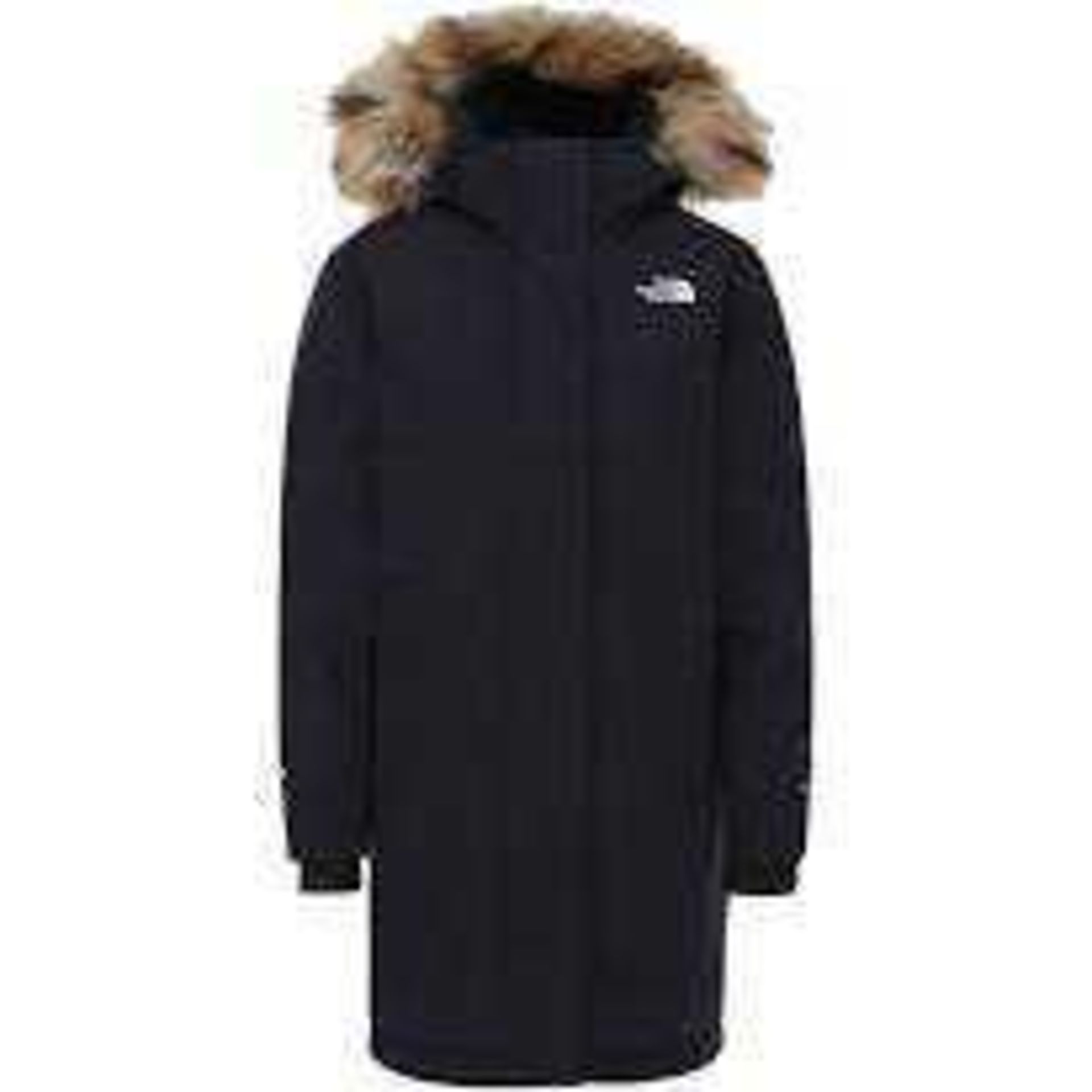 RRP £150 Unbagged Womens North Face Black Parka Coat On Size Small