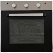 RRP £160 Boxed Cooke & Lewis Clfsb60 Single Fan Oven ( In Need Of Attention )