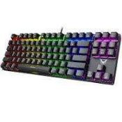 RRP £180 Combined Lot To Contain 2 Boxed K500 Rgb Mechanical Gaming Keyboards