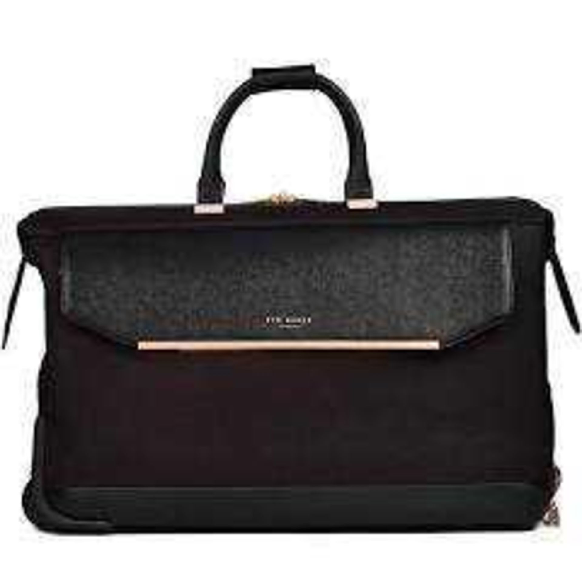 RRP £180 Unboxed Ted Baker Black Large Trolley Duffle Bag