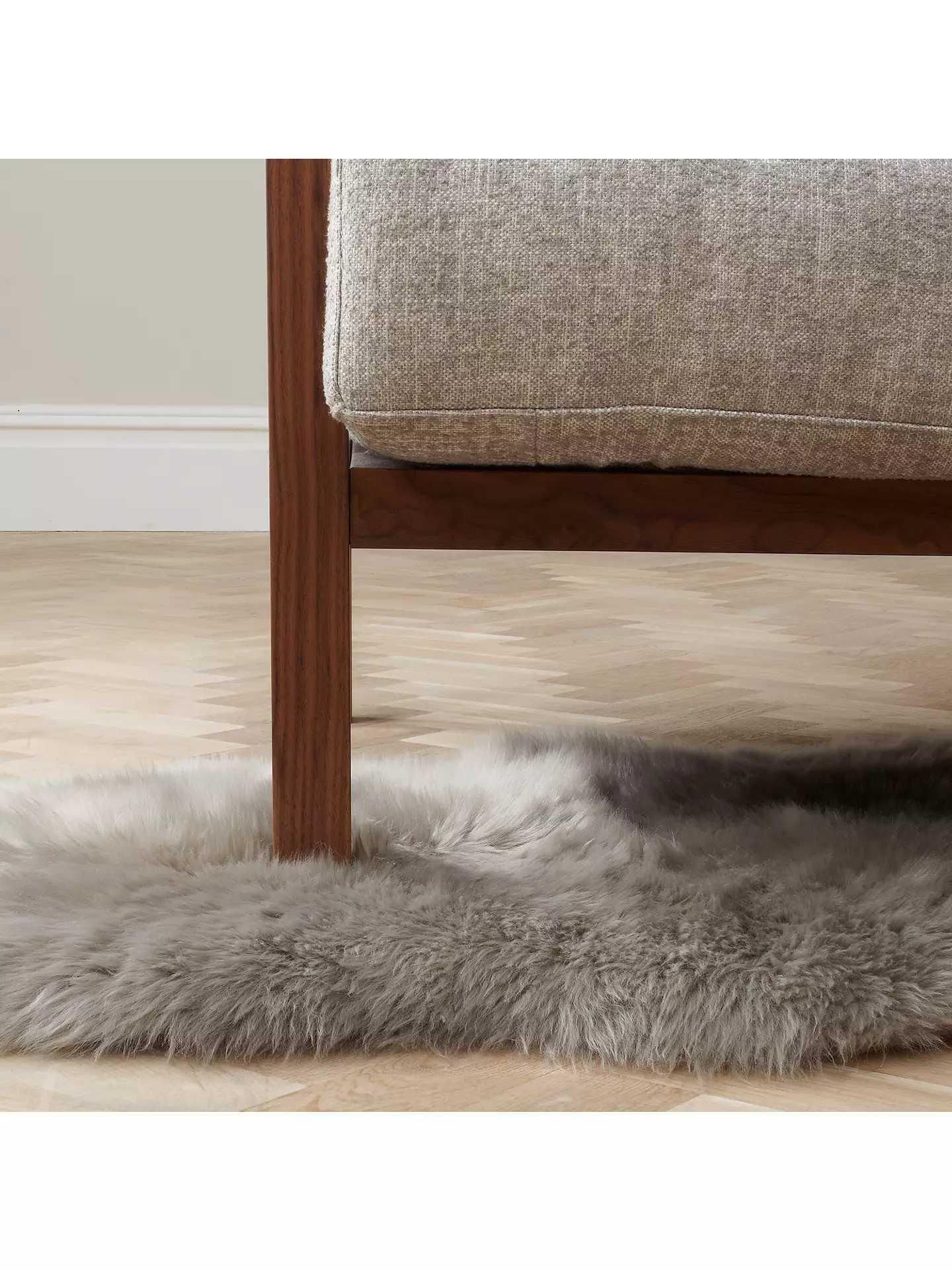 Combined RRP £165 Lot To Contain Three Bagged John Lewis Assorted Luxurious Sheep Skin Rugs - Image 2 of 5