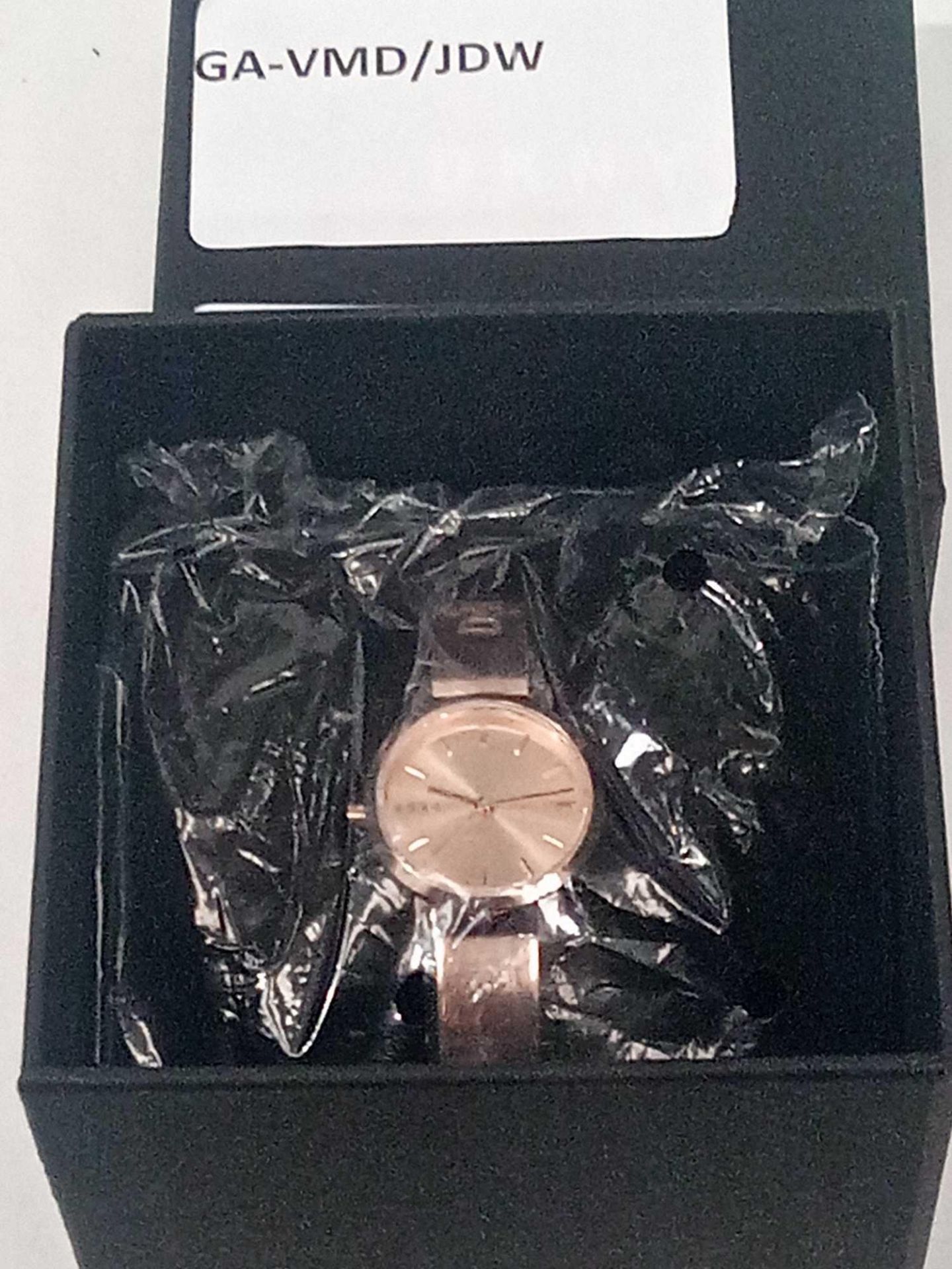 RRP £180 Boxed Dkny Gold Ladies Wrist Watch - Image 3 of 3