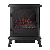 RRP £160 Unboxed Cardivik Black Stove