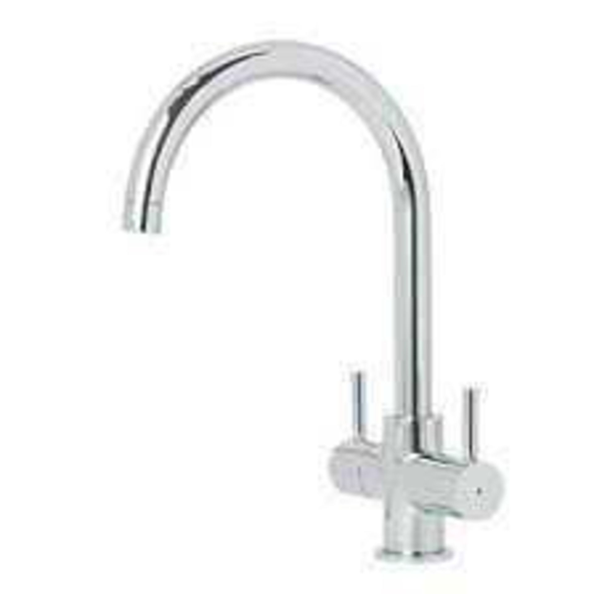 Combined RRP £170 Lot To Contain 3 Boxed Assorted Cooke & Lewis Stainless Steel Lever Taps