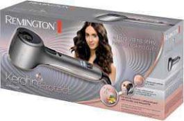 Combined RRP £220 Lot To Contain Boxed Remington Keratin Protect Auto Curler & Boxed BaByliss Curl